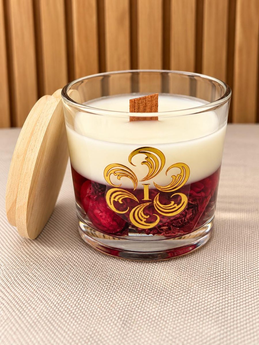 Vela Folhas de Carmim 150 mL